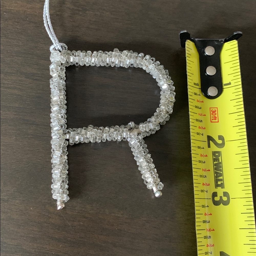 Beaded R ornament - Picture 4 of 4
